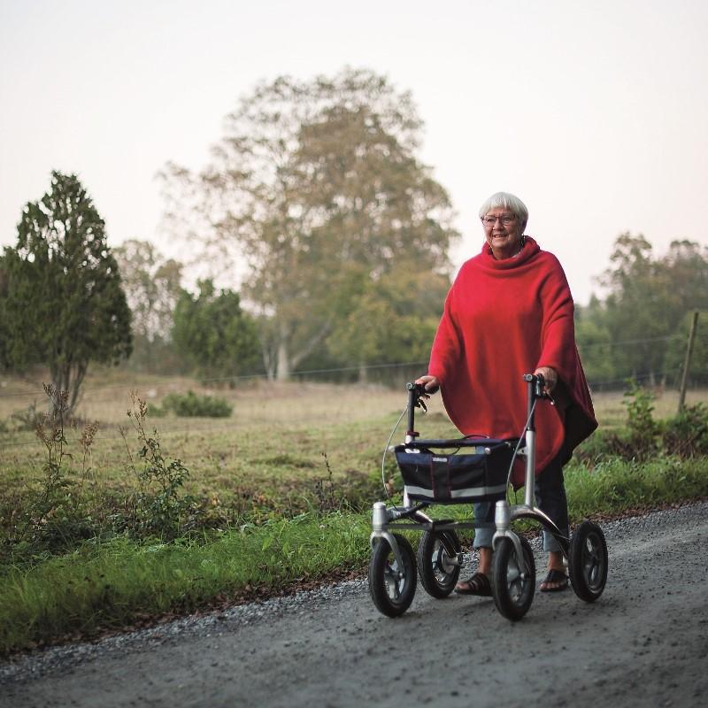 Nyt å være utendørs.